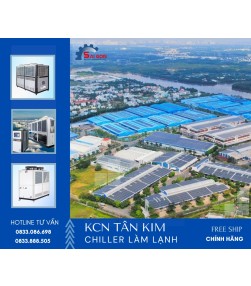 Chiller KCN Tân Kim (Long An) | Chọn đúng loại, đúng công suất, lắp nhanh